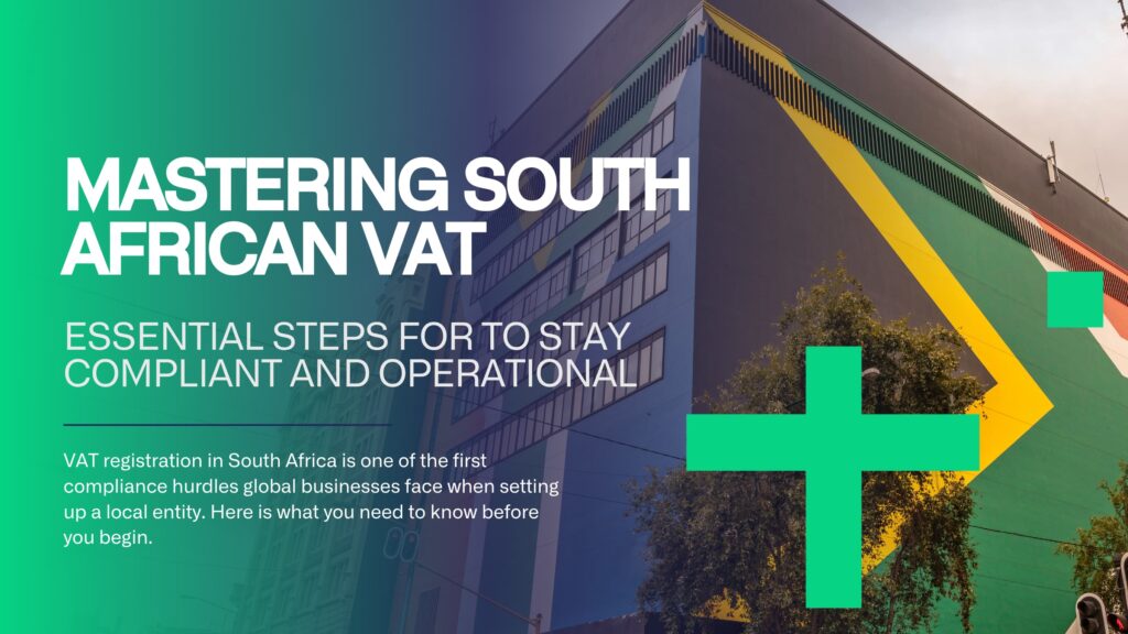 International business team reviewing VAT registration South Africa compliance requirements