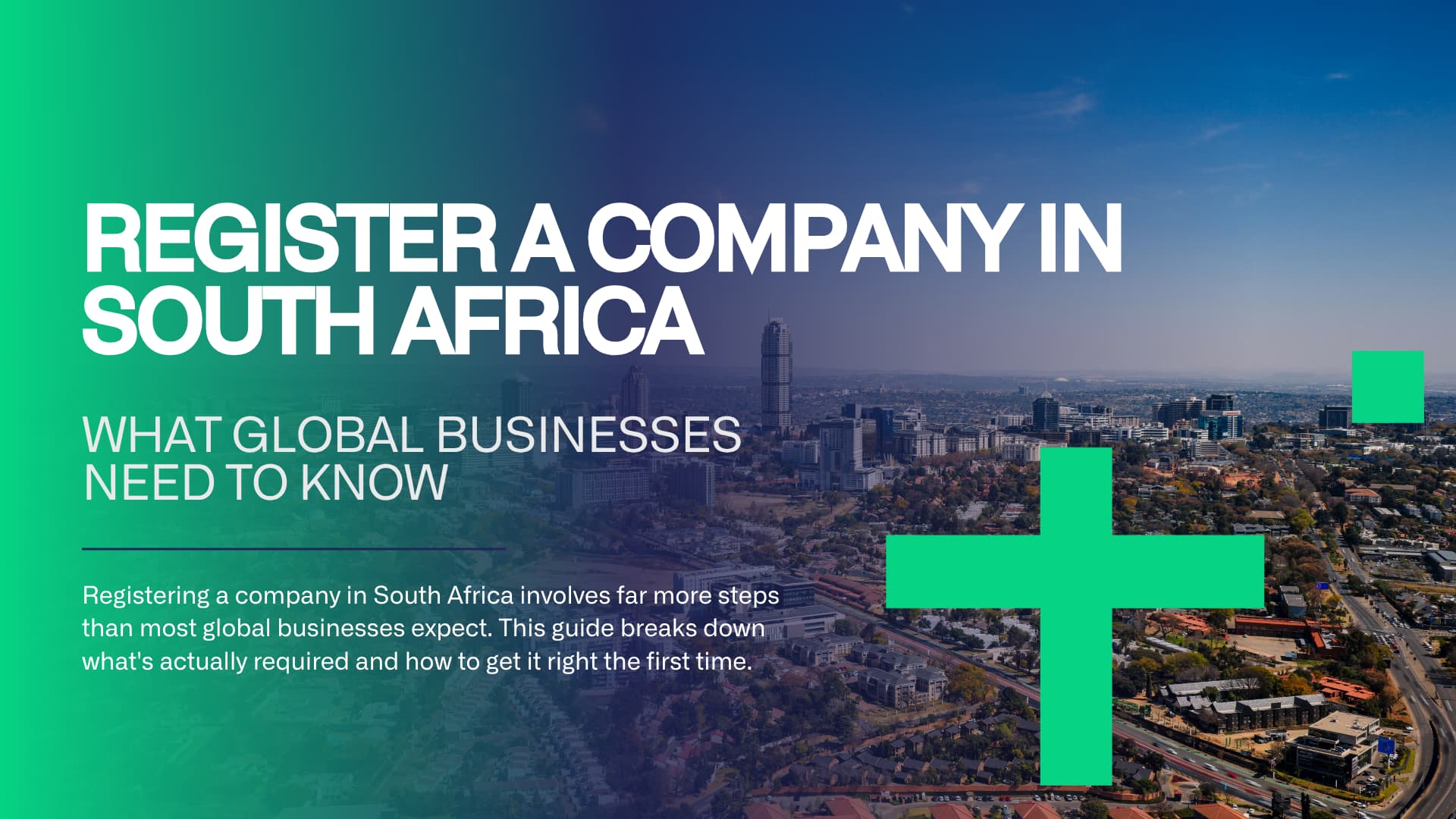 International business team reviewing documents to register a company in South Africa